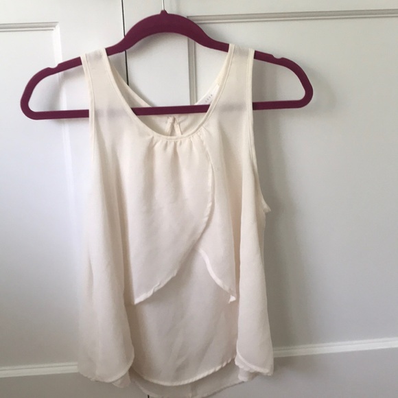 Lush Tops - White tank